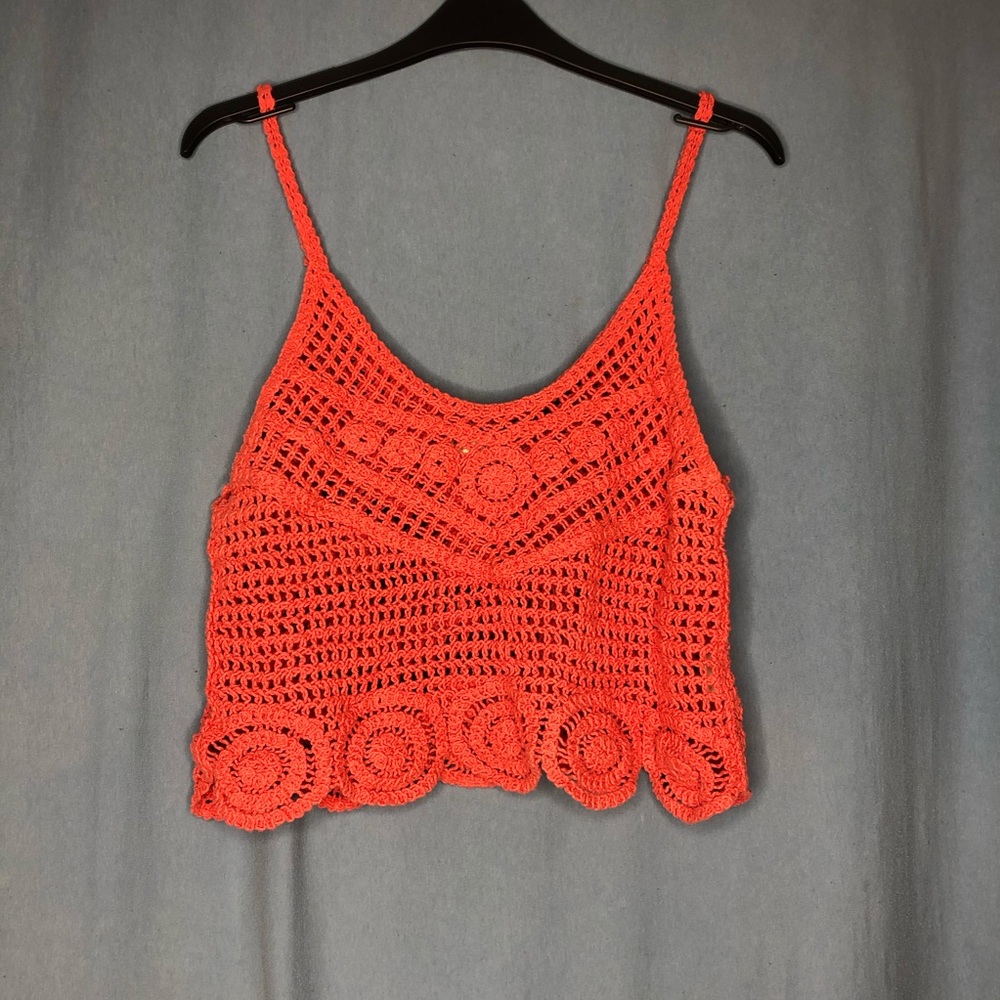 Crochet crop top